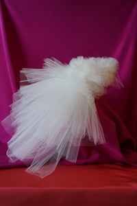 White Bridal Winnie Ruffle Dress